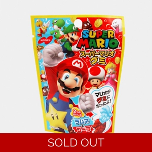 Nobel Super Mario Gummies - Ramune Cola Gummy Sweets 45g Pack